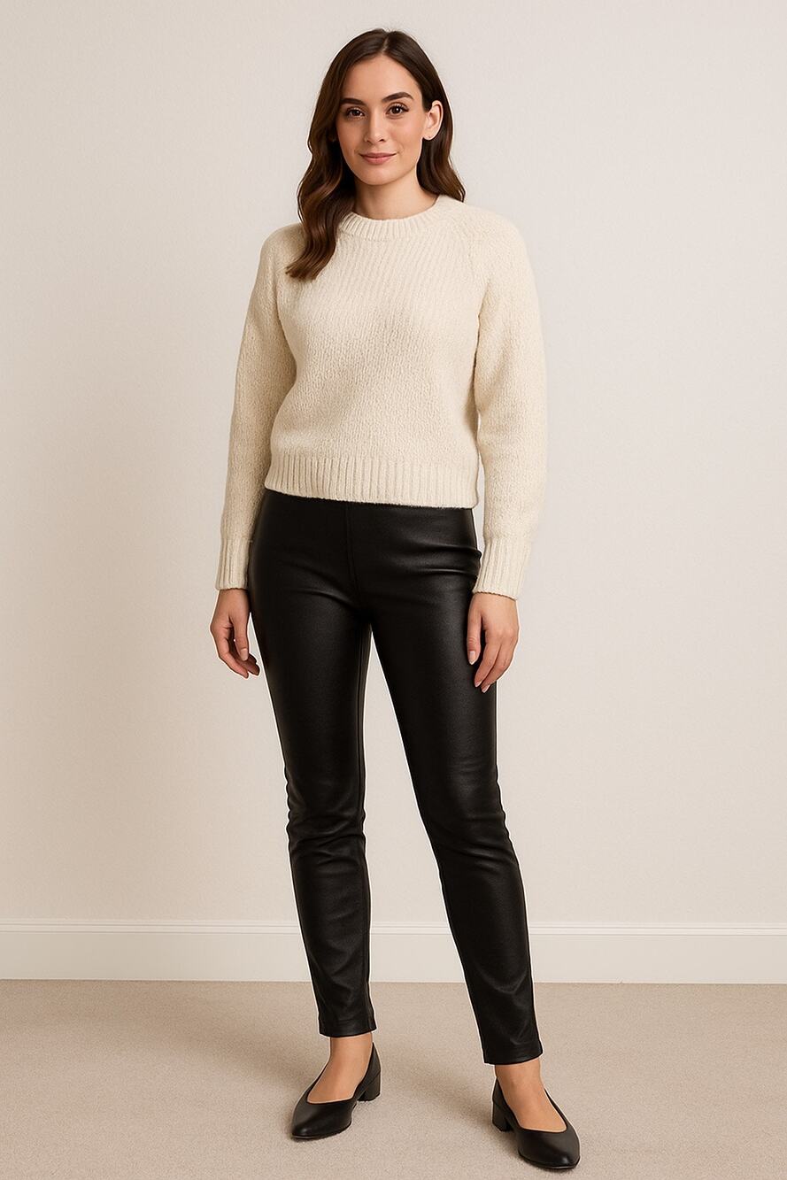 Zara Faux Leather Skinny Pants – Size XSmall - Picture 1 of 8